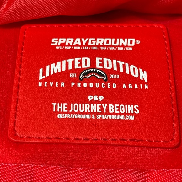 Sprayground Unisex Diablo Flexing On You DLXSV Backpack 910B7338NSZ Multicolor - Picture 10 of 16